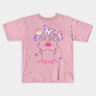 Toxic with sparks of love Kids T-Shirt